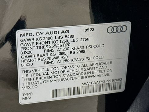 Used 2023 Audi Q5 2.0T Premium Plus w/ Premium Plus Package AWD/4WD image 49