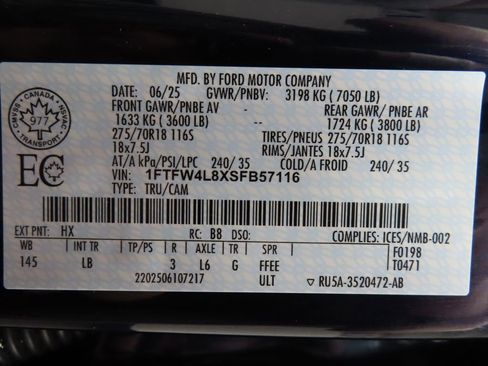 Used 2025 Ford F150 Tremor w/ Tow/Haul Package AWD/4WD image 75