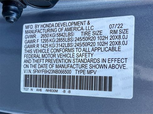 Used 2022 Honda Pilot Special Edition image 35