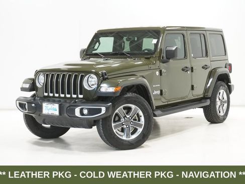 Certified 2022 Jeep Wrangler Unlimited Sahara w/ Cold Weather Group image 1