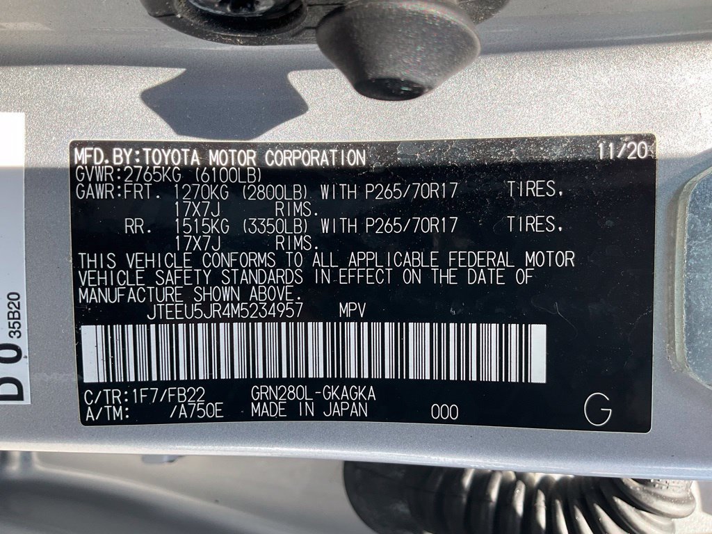 Used 2021 Toyota 4Runner SR5 RWD image 21