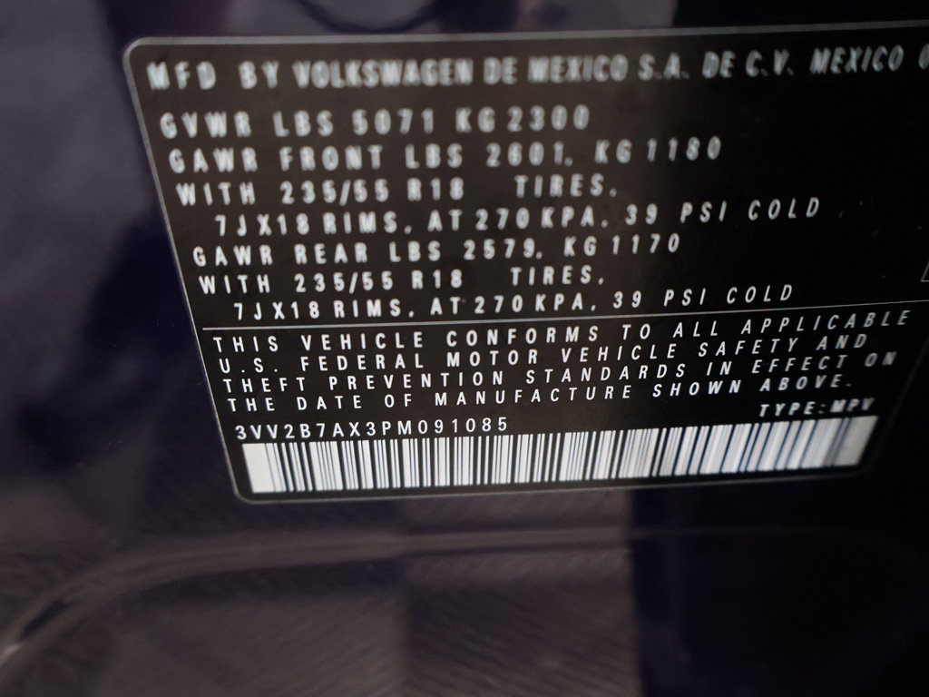 Used 2023 Volkswagen Tiguan SE AWD/4WD image 45