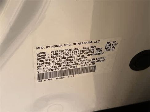 Certified 2017 Honda Pilot EX image 22