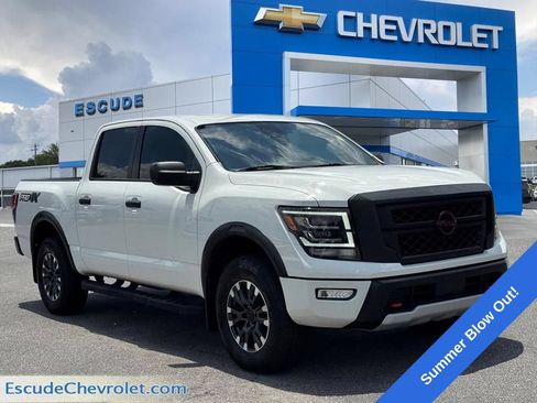 Used 2024 Nissan Titan PRO-4X w/ Off Road Protection Package AWD/4WD image 1