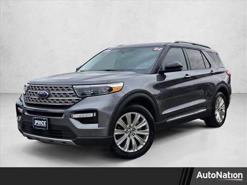 Used 2022 Ford Explorer Limited w/ Equipment Group 301A RWD image 1