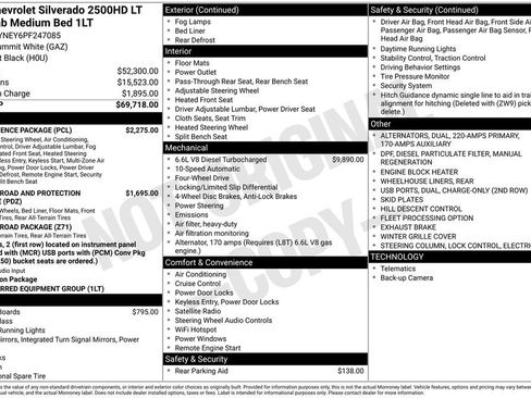 Used 2023 Chevrolet Silverado 2500 LT w/ Convenience Package image 7