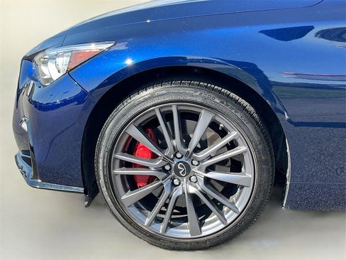 Used 2023 INFINITI Q50 Red Sport 400 w/ Carbon Fiber Package image 32