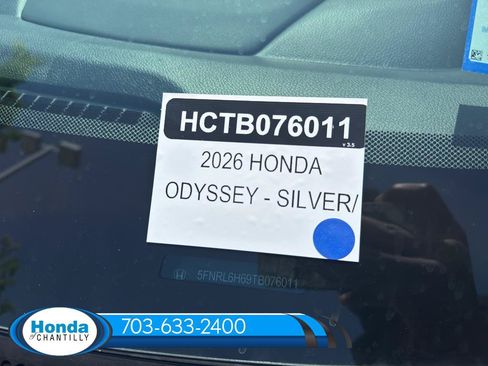 New 2026 Honda Odyssey EX-L image 37