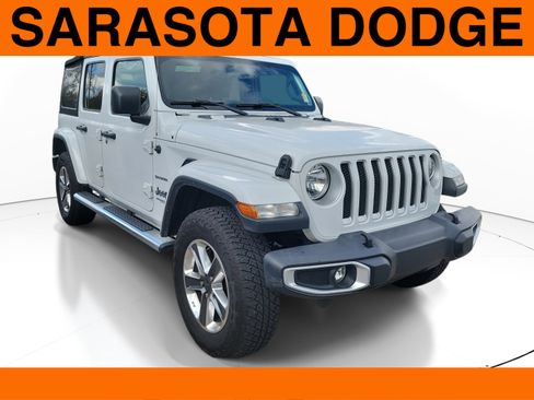 Used 2020 Jeep Wrangler Unlimited Sahara image 1