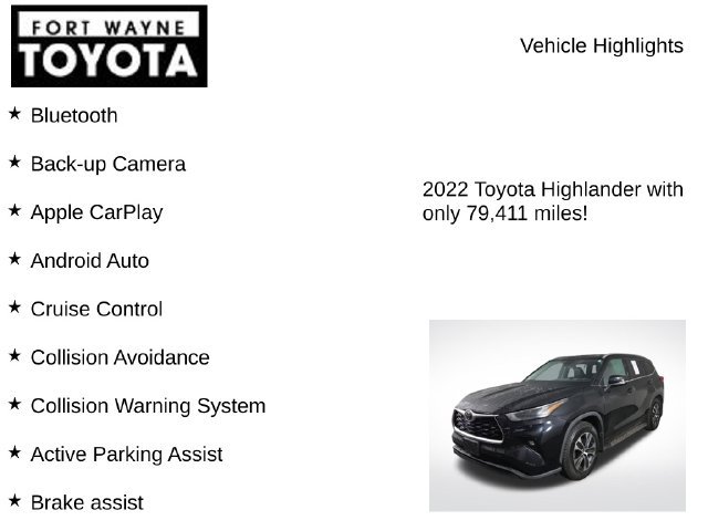 Used 2022 Toyota Highlander XLE FWD image 7