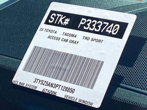 Certified 2023 Toyota Tacoma TRD Sport w/ Technology Package AWD/4WD image 36