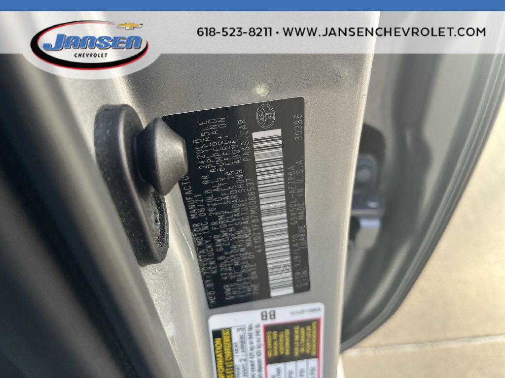 Used 2021 Toyota Avalon Limited w/ Advanced Safety Package FWD image 34