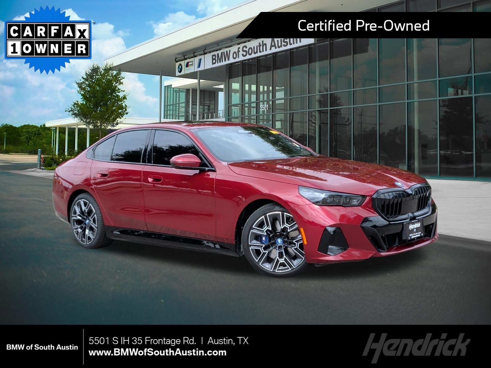 Certified 2024 BMW i5 eDrive40i w/ M Sport Package RWD image 1