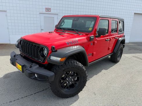 Used 2025 Jeep Wrangler Unlimited Sport S 4xe image 1