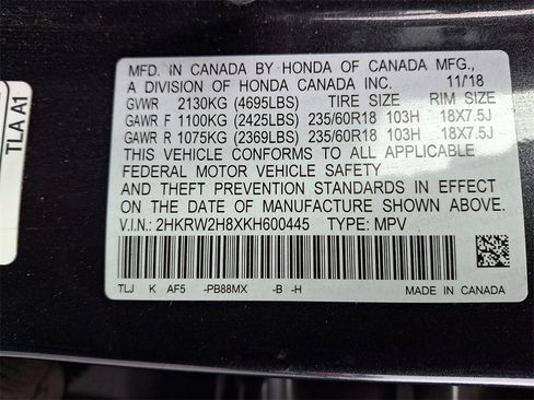 Used 2019 Honda CR-V EX-L image 27