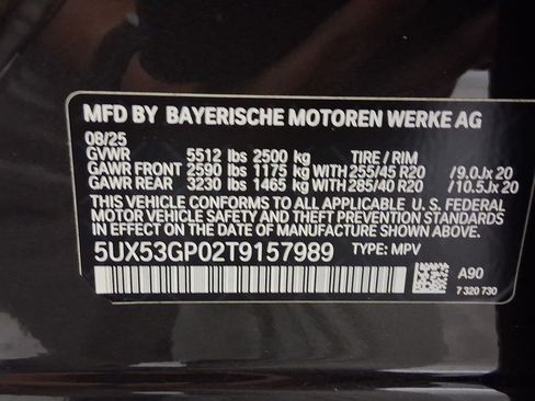 Used 2026 BMW X3 xDrive30i w/ Convenience Package AWD/4WD image 27