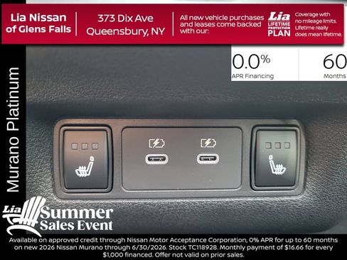 New 2026 Nissan Murano Platinum w/ Cargo Package AWD/4WD image 33