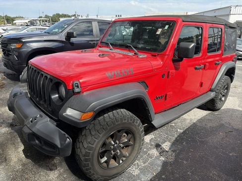 Used 2022 Jeep Wrangler Unlimited Sport AWD/4WD image 3