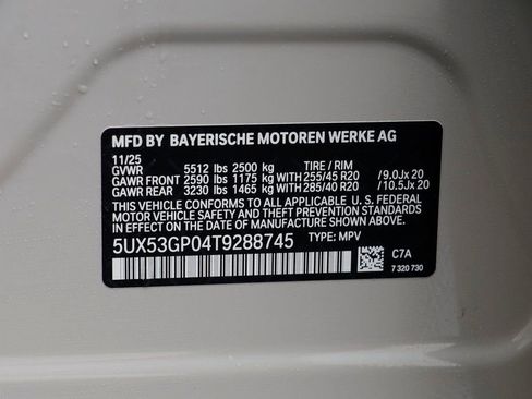 New 2026 BMW X3 xDrive30 w/ Convenience Package image 24