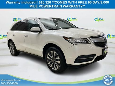 Used 2016 Acura MDX SH-AWD w/ Technology Package image 1