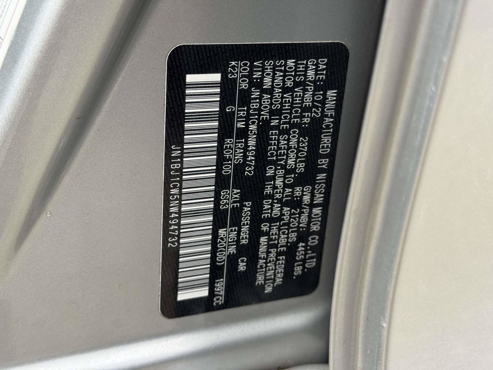 Used 2022 Nissan Rogue Sport SL AWD/4WD image 31