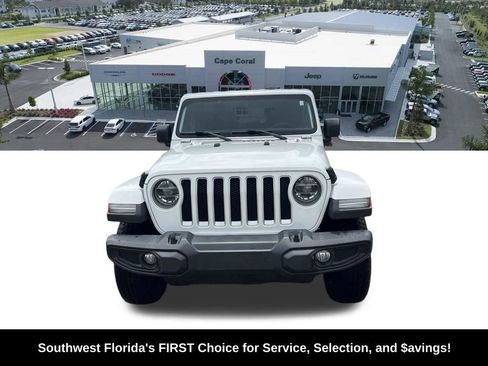 Used 2020 Jeep Wrangler Unlimited Sahara w/ LED Lighting Group AWD/4WD image 2