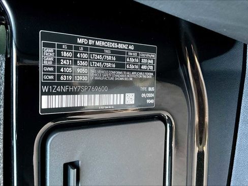 New 2025 Mercedes-Benz Sprinter 2500 image 13