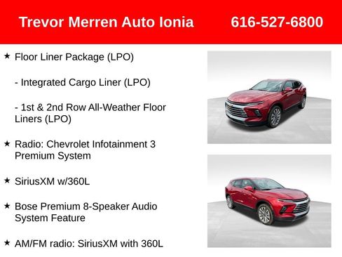 Used 2023 Chevrolet Blazer Premier w/ LPO, Floor Liner Package AWD/4WD image 25
