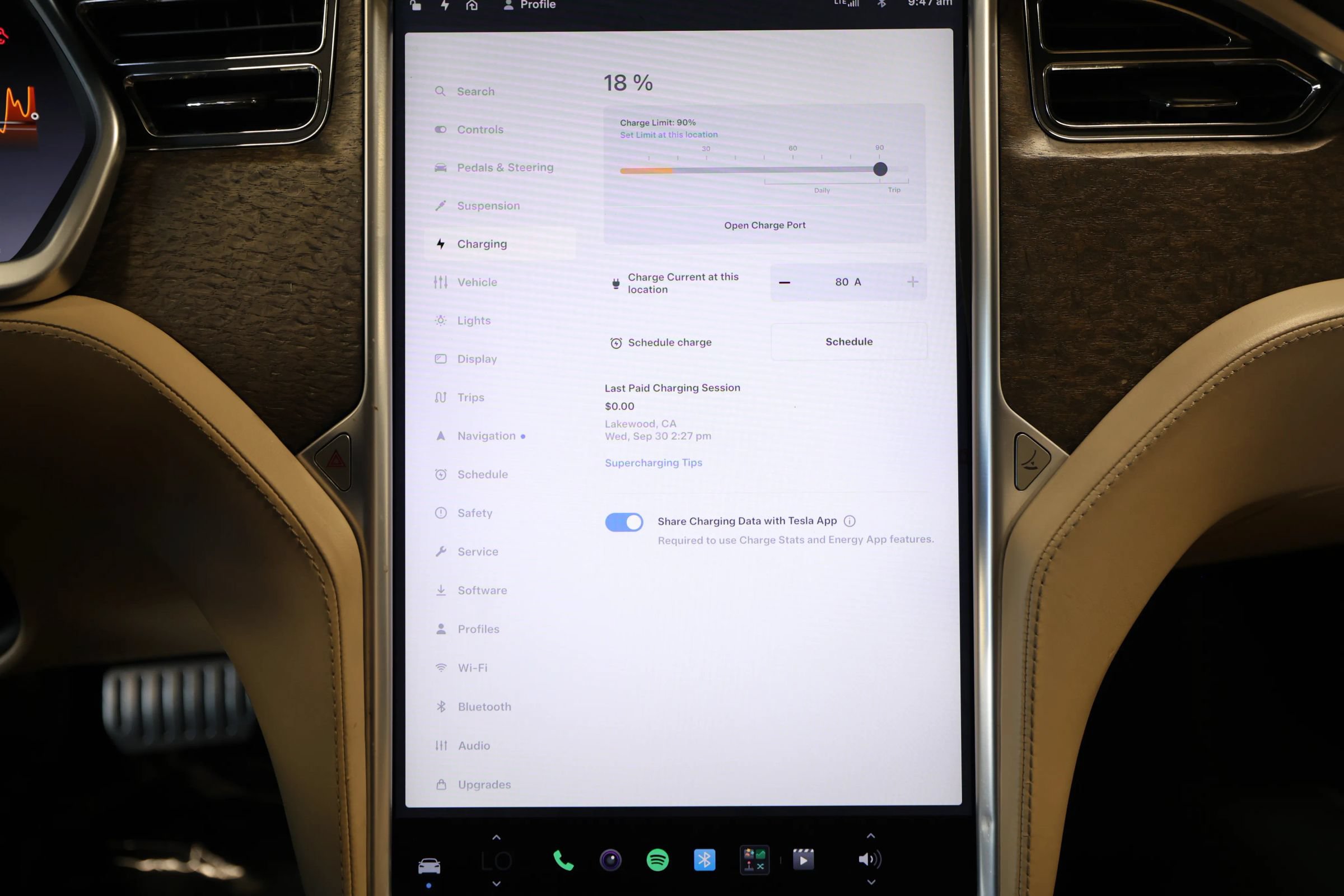Used 2013 Tesla Model S Performance RWD image 61