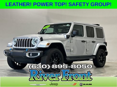 Used 2024 Jeep Wrangler Unlimited Sahara w/ Technology Group image 1