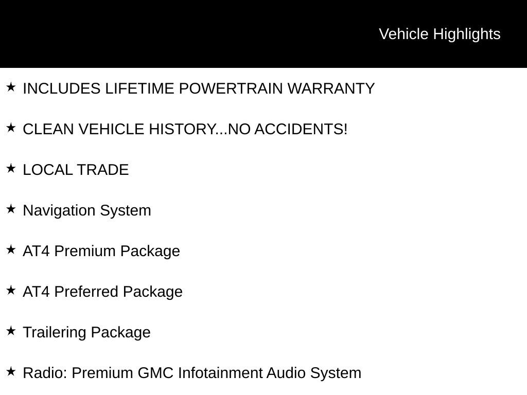 Used 2023 GMC Sierra 1500 AT4 w/ AT4 Premium Package AWD/4WD image 10