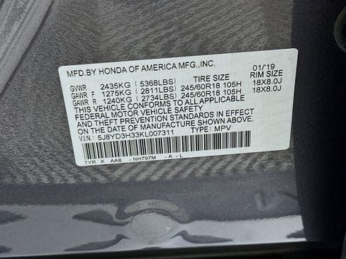 Used 2019 Acura MDX FWD image 12