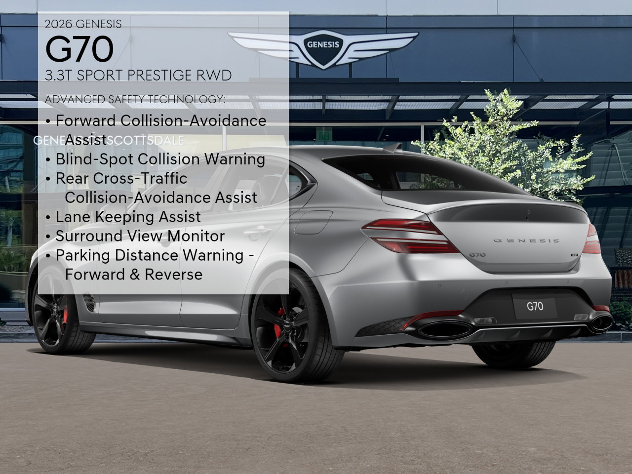 New 2026 Genesis G70 3.3T Sport Prestige RWD image 7