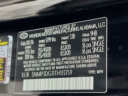 New 2026 Hyundai Santa Fe Limited AWD/4WD image 27