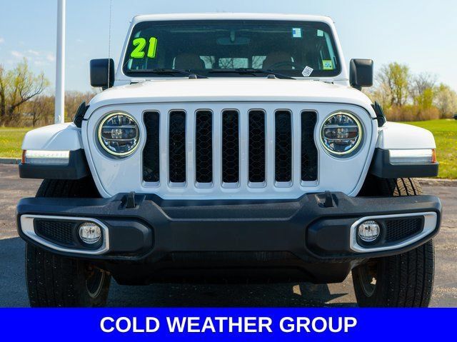 Used 2021 Jeep Gladiator Overland w/ Uconnect 4C Nav & Sound Group AWD/4WD image 3