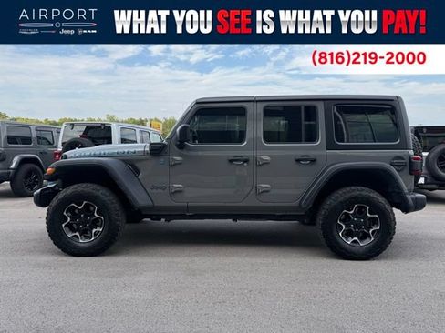 Used 2022 Jeep Wrangler Unlimited Rubicon 4xe AWD/4WD image 6