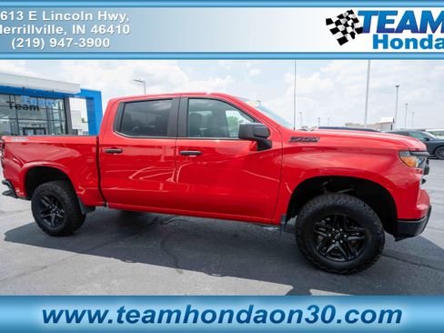 Used 2024 Chevrolet Silverado 1500 Custom Trail Boss w/ LPO, Dark Essentials Package AWD/4WD image 1