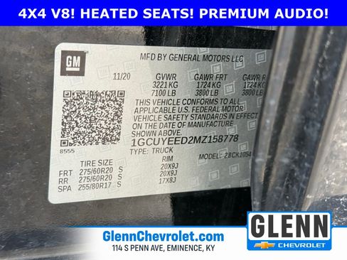 Used 2021 Chevrolet Silverado 1500 RST w/ Convenience Package II image 30