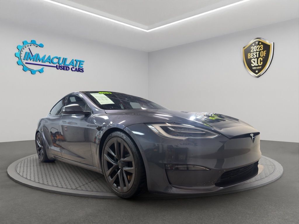 Used 2021 Tesla Model S Plaid AWD/4WD image 7
