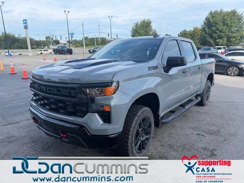 Used 2024 Chevrolet Silverado 1500 Custom Trail Boss w/ LPO, Dark Essentials Package AWD/4WD image 1