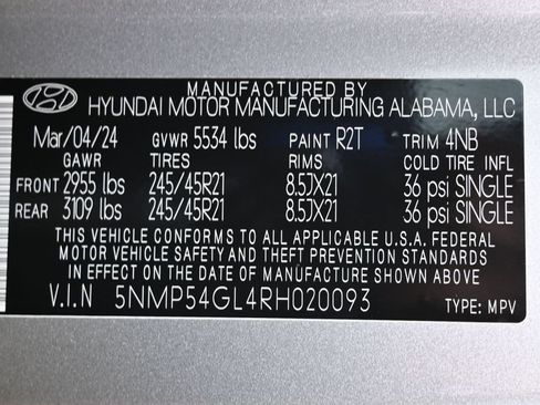 Used 2024 Hyundai Santa Fe Calligraphy FWD image 41