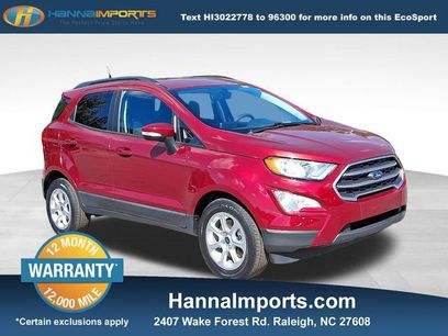 Used 2021 Ford EcoSport SE