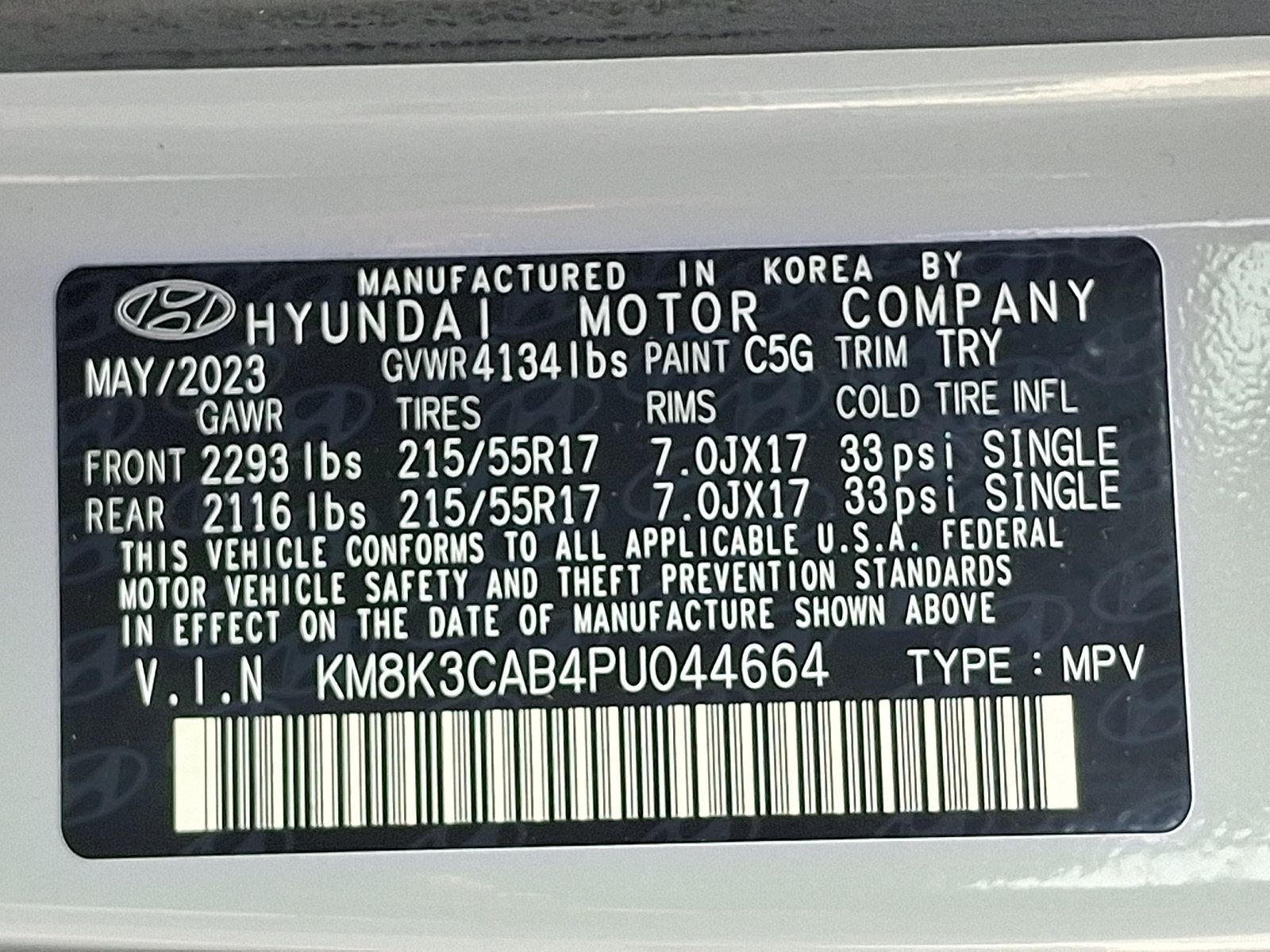 Certified 2023 Hyundai Kona SEL w/ Convenience Package AWD/4WD image 27
