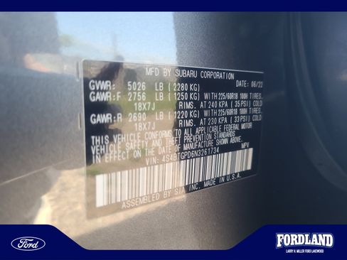 Used 2022 Subaru Outback Touring XT AWD/4WD image 25