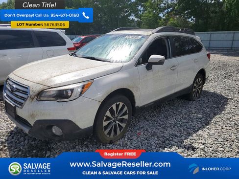 Used 2017 Subaru Outback 2.5i Limited AWD/4WD image 1
