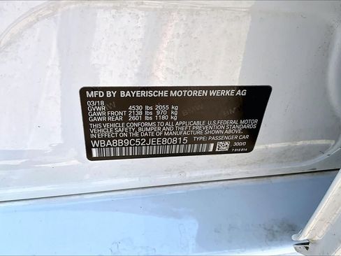 Used 2018 BMW 330i Sedan w/ Convenience Package RWD image 36