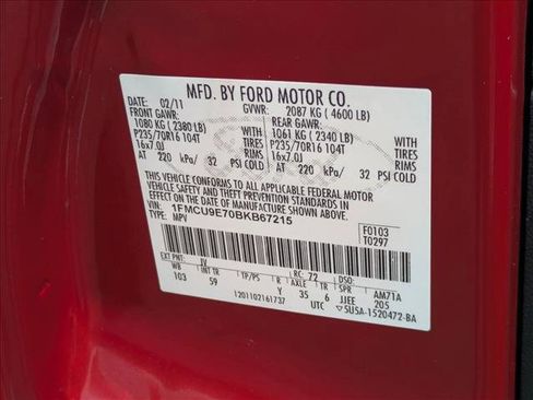 Used 2011 Ford Escape Limited AWD/4WD image 22