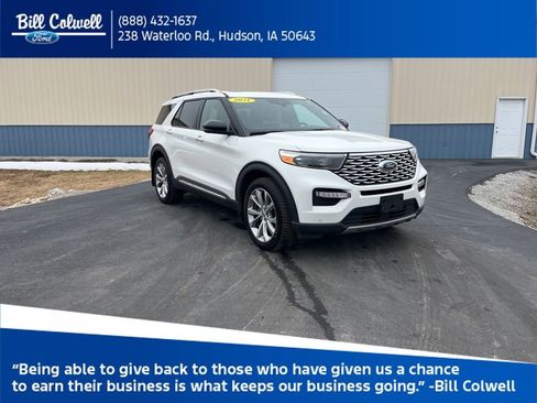 Used 2021 Ford Explorer Platinum image 1