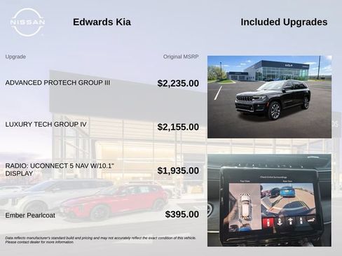 Used 2022 Jeep Grand Cherokee L Overland w/ Advanced Protech Group III AWD/4WD image 7