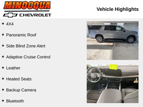 New 2026 Chevrolet Suburban Premier w/ Sun And Tow Package image 2
